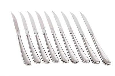 $65 • Buy Set Of 9 WMF Steak Knives CROMARGAN Stainless GERMAN Flatware Satin