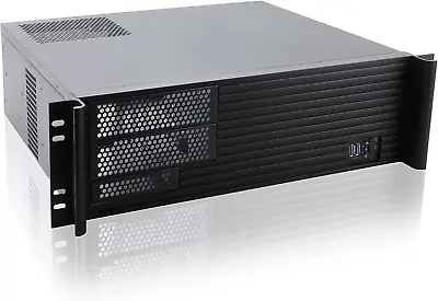 3U Short Depth Rackmount Server Chassis Micro Atx/Mini-Itx 2X5.25+5X • $191.40