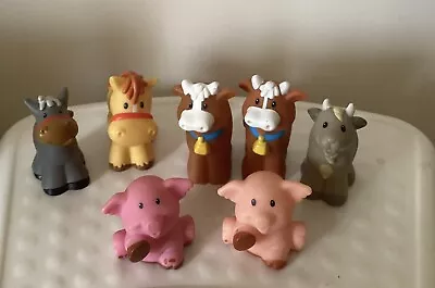 Little People Assorted Animal Figures - Lot Of 7 - Fisher Price • $15