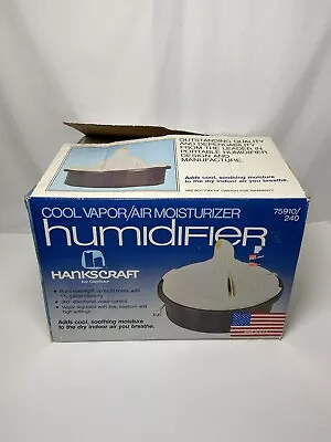 Hankscraft Humidifier Cool Vapor 240 By Gerber Vintage Box & Original Paperwork • $159.99