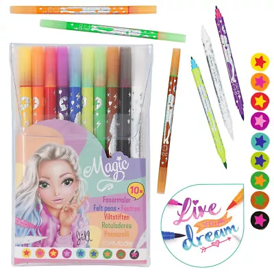 TOPModel Magic Double Marker 10 Pens By Depesche • $15.15