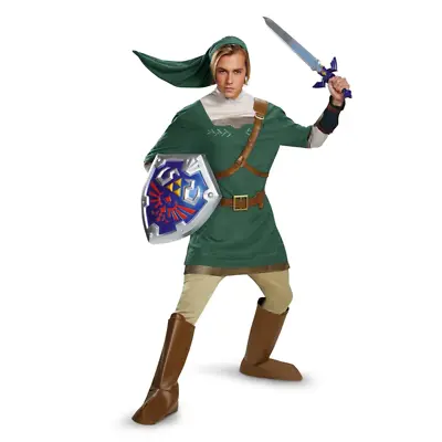 Link Prestige Costume Legend Of Zelda Official Nintendo Run Out Sale Disguise • $98