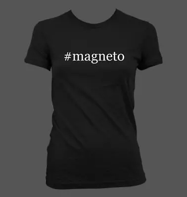 #magneto - Cute Funny Hashtag Junior's Cut Women's T-Shirt NEW RARE • £24.08