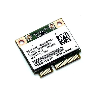 Atheros WIFI Wireless N And Bluetooth 4.0 Combo Half Mini PCI-E Card AR5B225  • $9.99