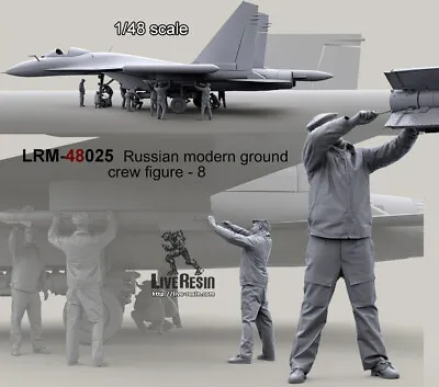 £11.35 • Buy Live Resin 1/48 Modern Russian Avia Ground Crew Vol. 8