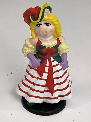 Vintage Muppet Treasure Island Miss Piggy 3  PVC Figure Henson Applause • $18.88