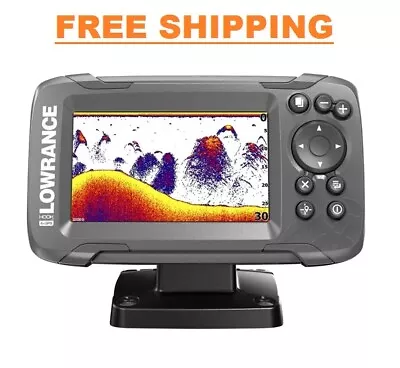 Fish Finder With Wide Angle Sonar Boat Fishing Depth Transducer Plotter • $120.50