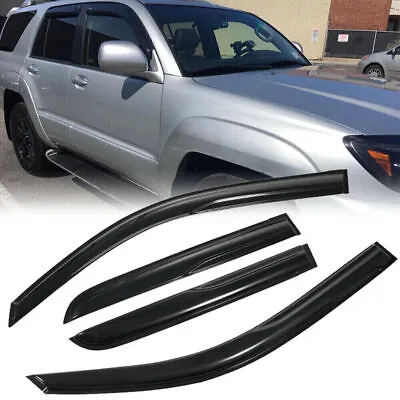 For 2004-2009 Toyota 4Runner Window Visors Vent Sun Shade Rain Guards Deflectors • $28.99