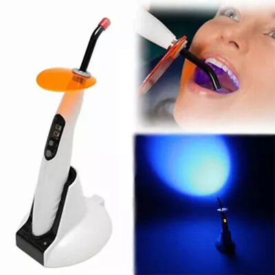 US Dental Wireless Cordless LED.B Cure Curing Light Dental Tooth Whitening Lamp • $32.90