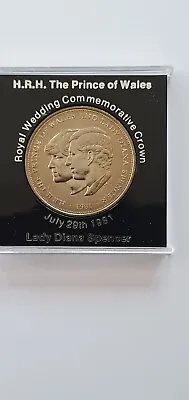 1981 The Prince Of Wales And Lady Diana Spencer Royal Wedding Commemorative Coin • £5