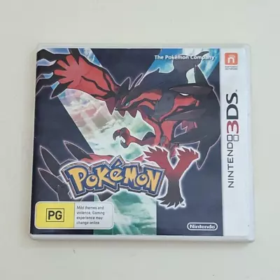 Very Good Condition! Genuine Nintendo 3DS Game Pokemon Y PAL AUS Free Tracking! • $59.99