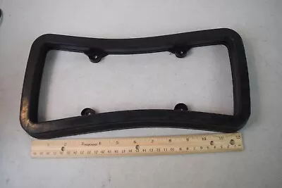 Rubber License Plate Holder Mounting Adapter Bumper Bracket Frame Auto Car Truck • $24.49