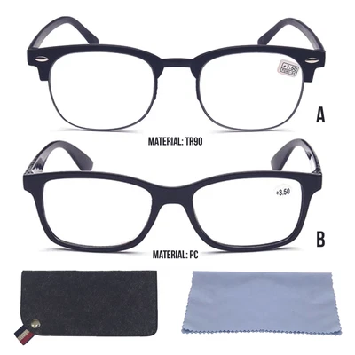 £3.49 • Buy READING GLASSES 1.0-4.0 Unisex Men Women Ladies TR90 PC Designer Lightweight Eye