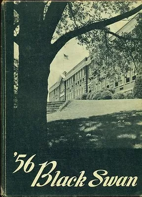 1956 William Byrd High School Yearbook The Black Swan Vinton Va • $69.99