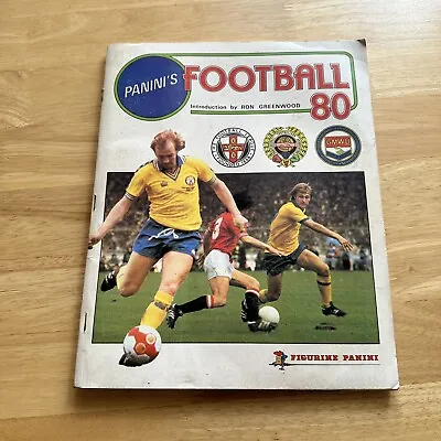 Panini Sticker Football 80 Album - 1980’s Not Complete • £29.99