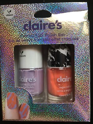 Claires Crackle Nail Polish Set • $15