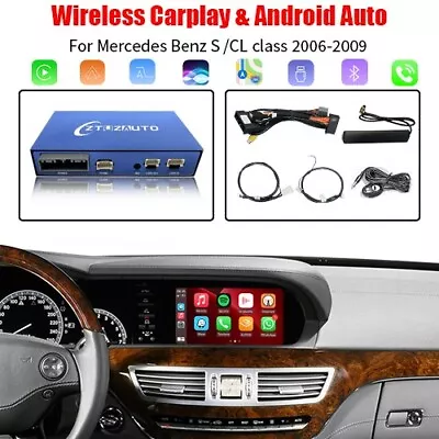 Wireless CarPlay For Mercedes Benz S-Class / CL W221 2006-2012 Android Auto • $217.55