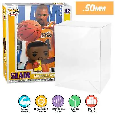 0.50mm POP PROTECTOR For Shaquille O'Neal SLAM Magazine Covers Funko Pop • $13.99