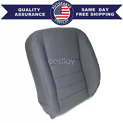 For 2013 2014 2015-2018 Dodge Ram 1500 2500 Driver Back Cloth Seat Cover Gray • $61.19