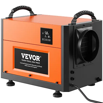 VEVOR 120 Pints Commercial Dehumidifier With Drain Hose Water Damage Restoration • $336.99