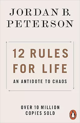 12 Rules For Life: An Antidote To Chaos By Jordan B. Peterson | PAPERBACK BOOK • $21