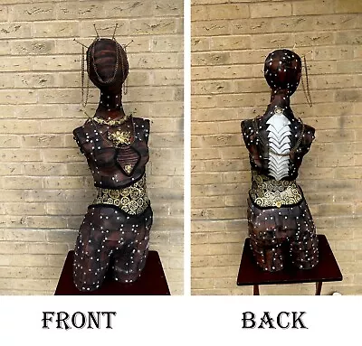 £199 • Buy Steampunk 43  Torso Jewellery Mannequin Apocalypse Metal Effect Unique Art (1)