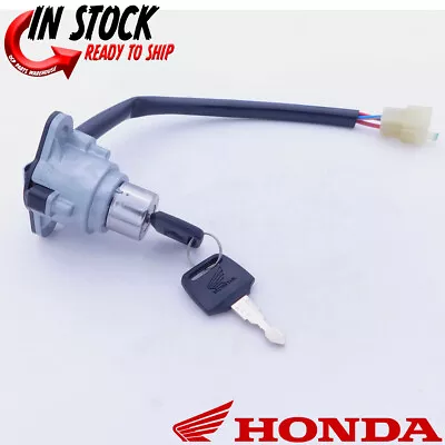 Honda Ignition Switch Combination Key Lock 2005-09 Vtx1300 R S C T Genuine Oem   • $79.95