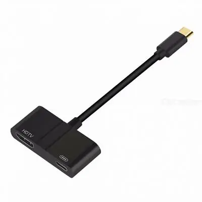 USB-C TO 4K HDMI ADAPTER PD PORT TV VIDEO HUB CHARGE PORT For PHONES & TABLETS • $23.74