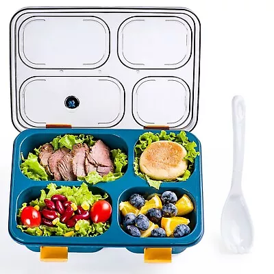 Toolzia Bento Box For Kids And AdultsDishwasher Safe Leak-proof (Navy) • $10.99