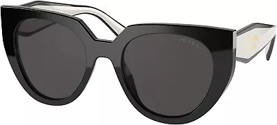 Prada PR 14WS Black/Talc/Dark Grey Sunglasses • $189.99