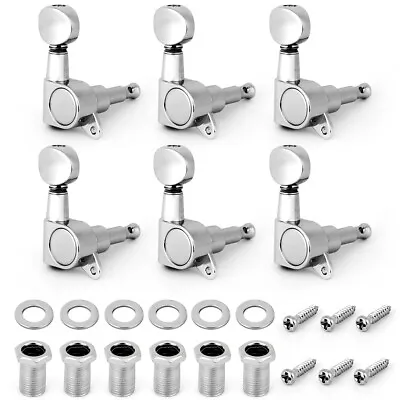 Guitar Tuning Pegs Tuners Keys String Machine Heads For Fender Parts 6R Inline • $27.49