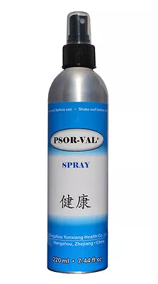 PSOR-VAL Skin Spray For Skin Symptoms Psoriasis Dermatitis Eczema 7.44 Oz/220ml • $61.49