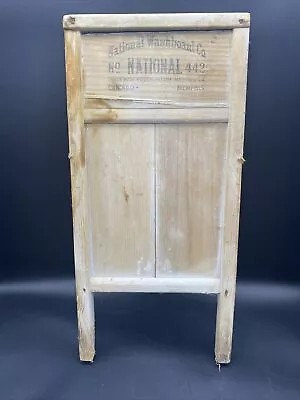 Vintage National Washboard Co. No. 442 Midget Kitchen Sink Counter Top 18” • $14