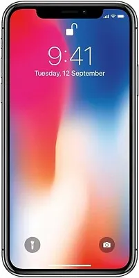 Apple IPhone X - 64GB - Space Grey (Unlocked) A1901 MQAC2B/A • £134.99