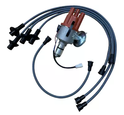 Vacuum Advance Distributor Electronic + Wires For VW Bug Bus Ghia 0231170034EL • $104.99