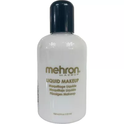 Mehron Makeup Liquid Makeup White 4.5oz • $19.99