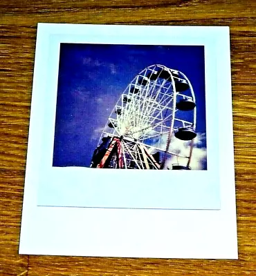 The Impossible Spectrum Project Photograph Postcard ~ Fairground Ferries Wheel • £1.50