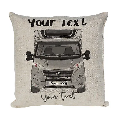 Personalised Cushion Swift Motorhome Camper Van Cushion Avalable In Colours • £17.99