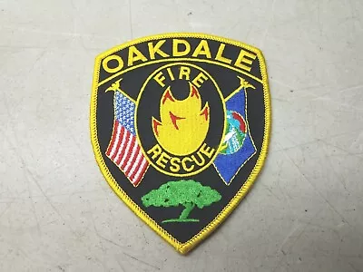 Oakdale Fire Rescue Patch Vintage Minnesota Style First Responders Logo • $22.49