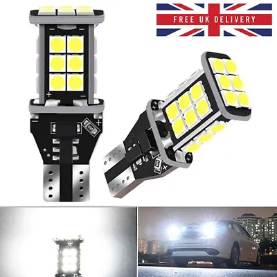 T15 W16W Reverse 921 955 Led Car Light Bulbs Xenon White Canbus Error Free 12V • £4.45