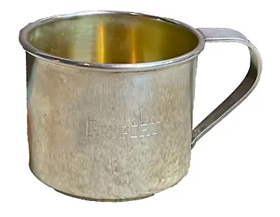 Vintage 50s Sterling Silver Youth Cup Baby Mug Engraved GREGORY Name 54g Grams • $69.99