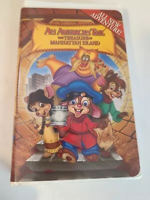 American Tail An - The Treasure Of Manhattan Island (VHS 2000 Clamshell) • $5