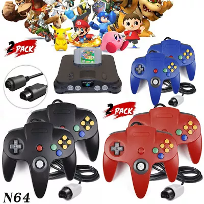 New Classic Wired N64 Controller Gamepad Joystick For Ultra 64 Video Game System • $8.95