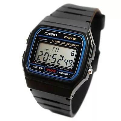 Casio Classic Digital Watch F-91W Unisex Retro Vintage Melbourne Stock  Unbrande • $16.99