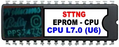 Star Trek The Next Generation Pinball CPU Rom LX7 [U6] [Bally / Williams] EPROM • $17