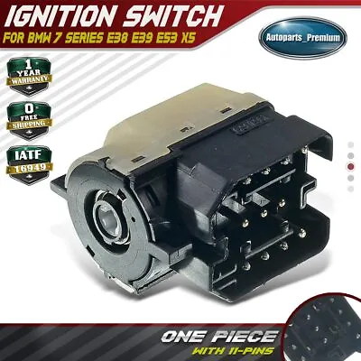 Ignition Starter Switch For BMW E38 E39 E53 540i 740i 740iL 750iL X5 61326901962 • $14.99
