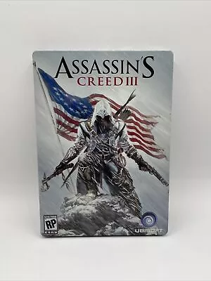 $14.98 • Buy Assassins Creed III Xbox 360 Steelbook Complete CIB
