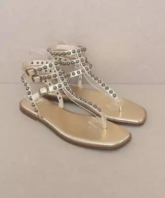 Oasis Society Oaklyn - Studded Gladiator Sandal • $42