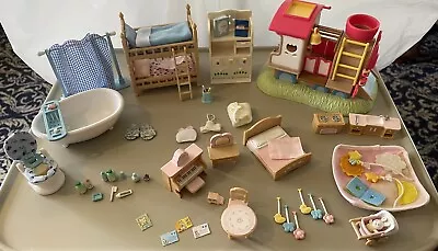 RARE Sylvanian Calico Critters Furniture & Accessories: Baby - Bathroom - Train • $37.50