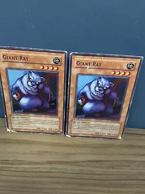 Giant Rat SD7-EN003 Common 1st Edition YuGiOh Card Lightly Played • £0.99